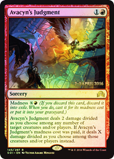 (Promo-Prerelease)Avacyn's Judgment/アヴァシンの裁き